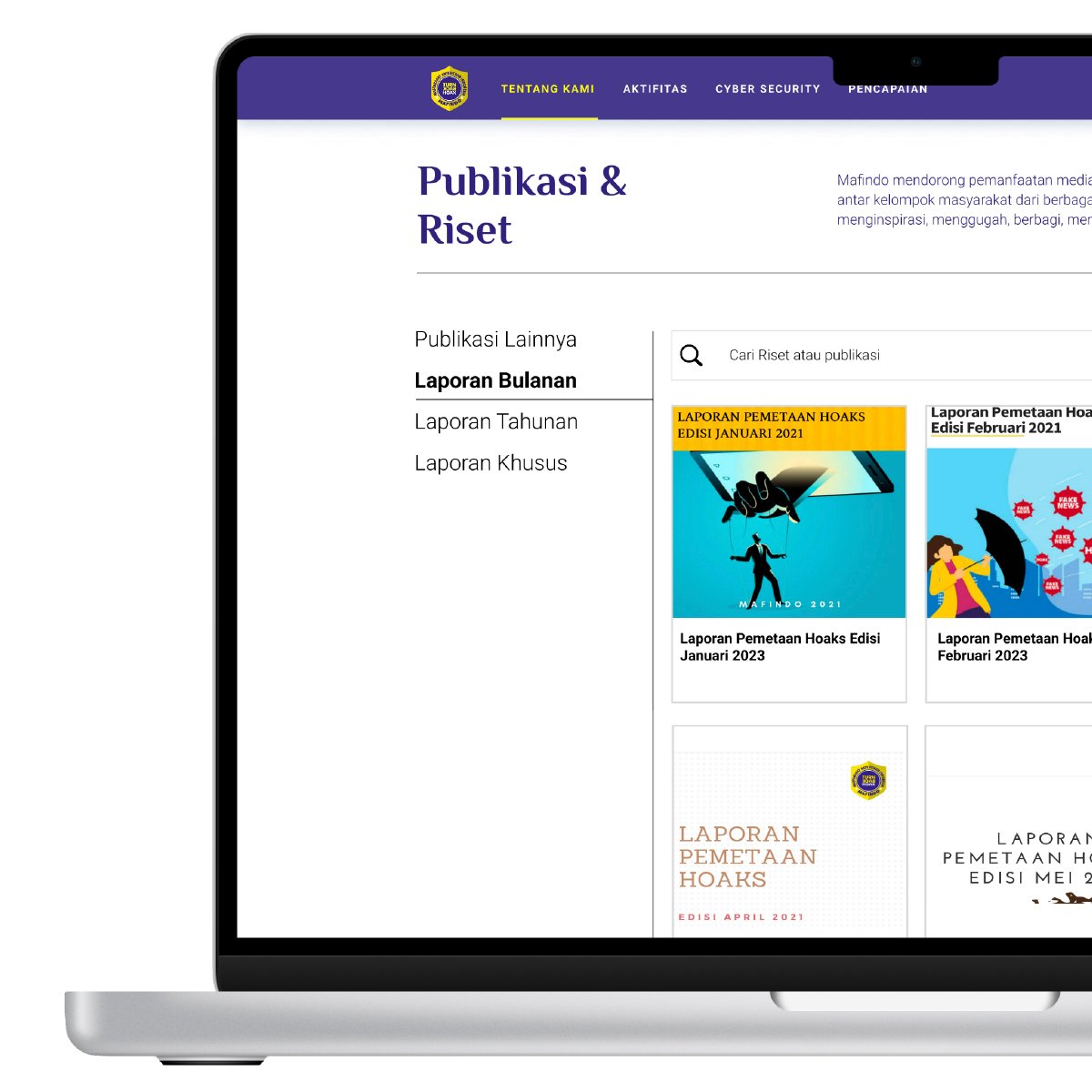 Mafindo Website Development