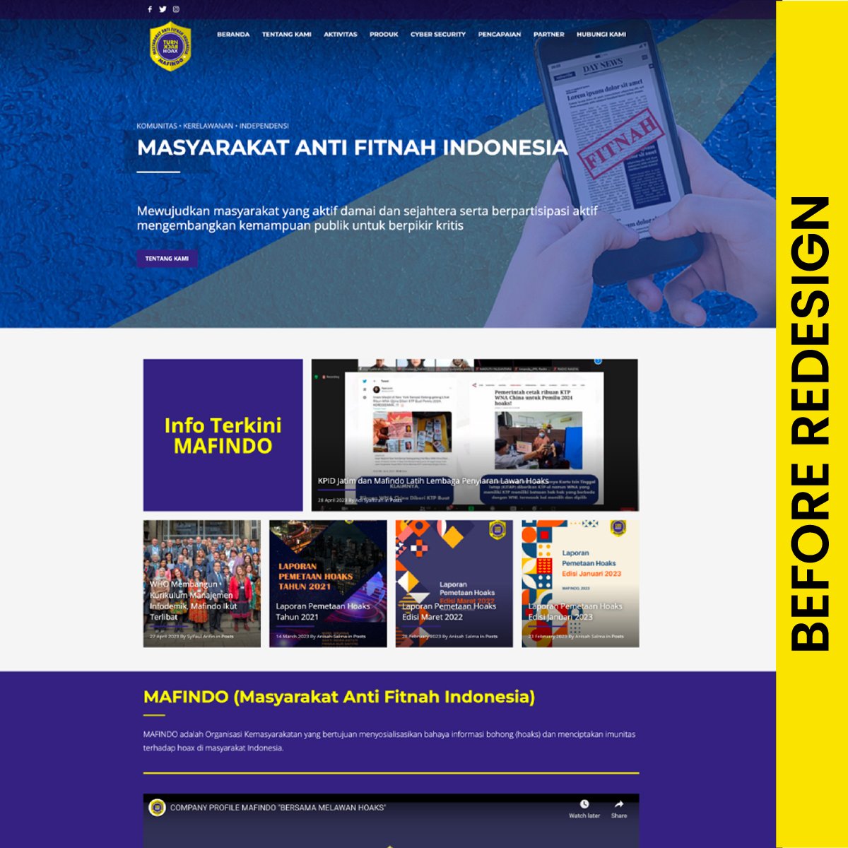Mafindo Website Development
