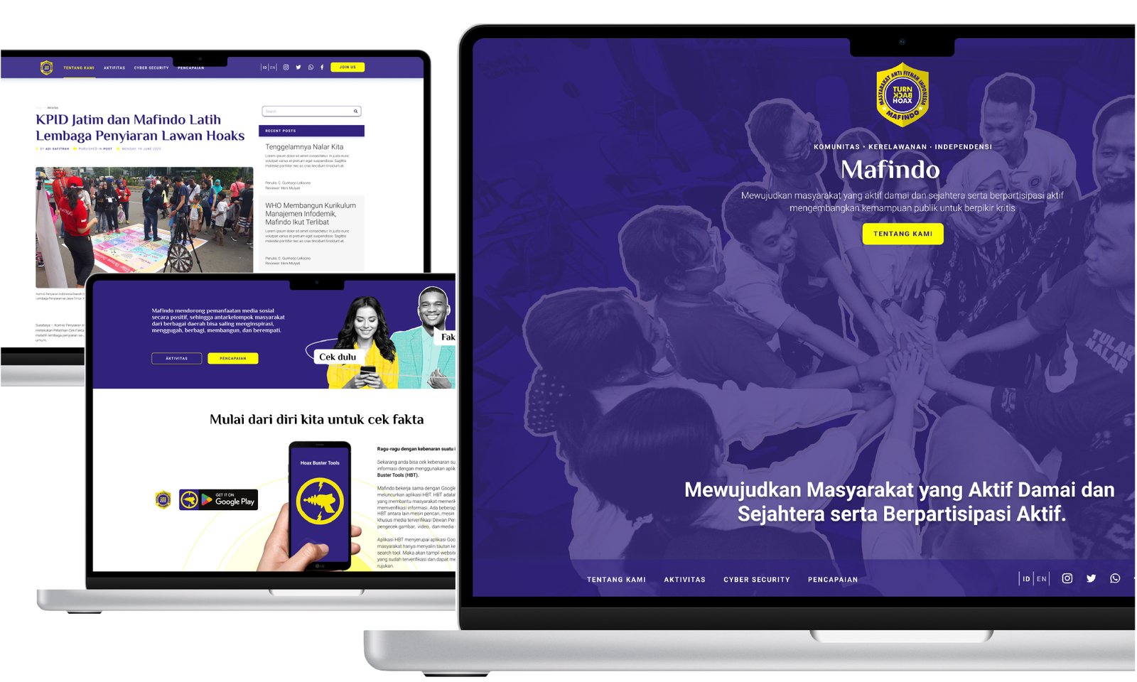 Mafindo Website Development